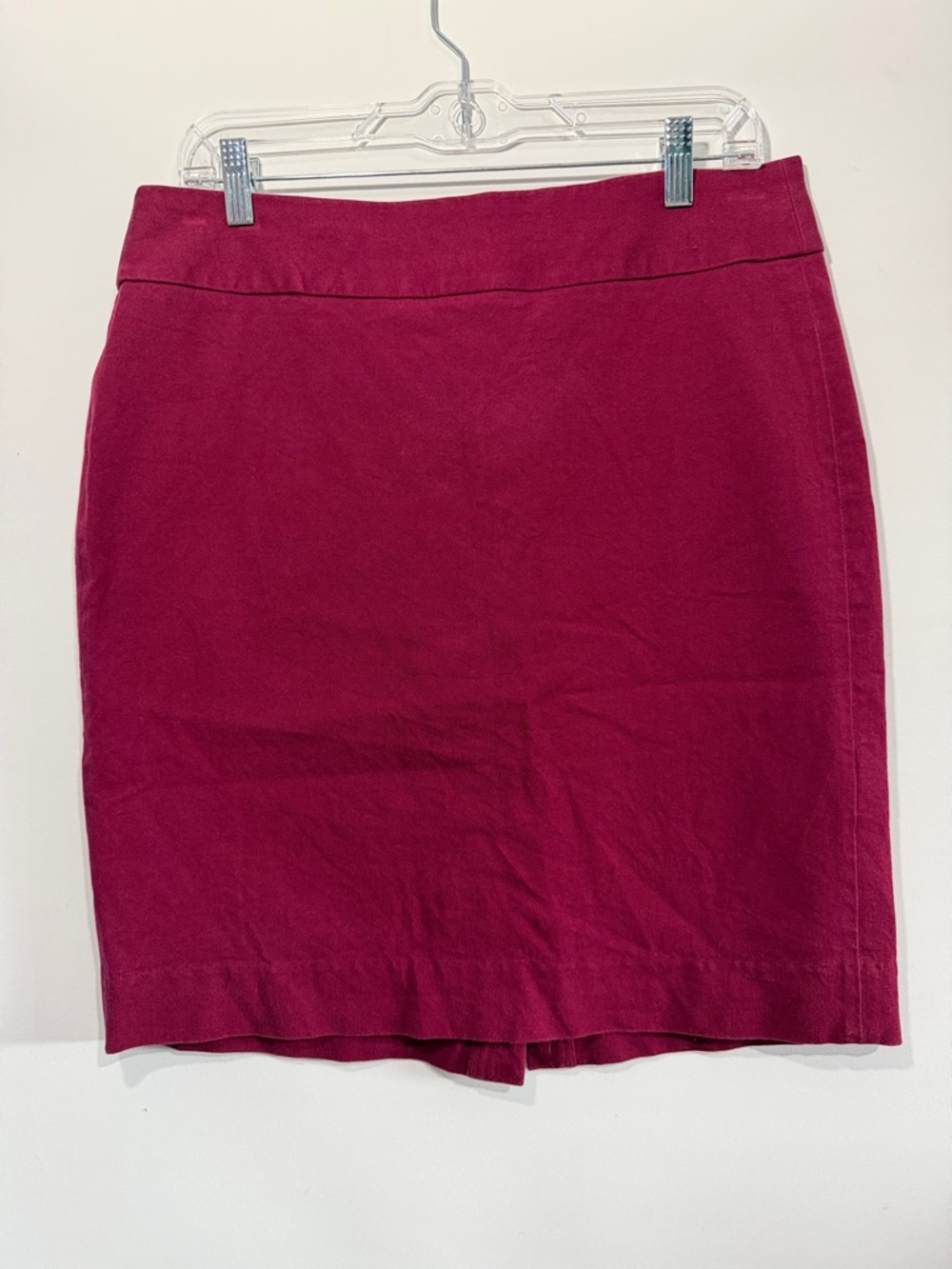 Banana Republic Deep Wine Pencil Skirt